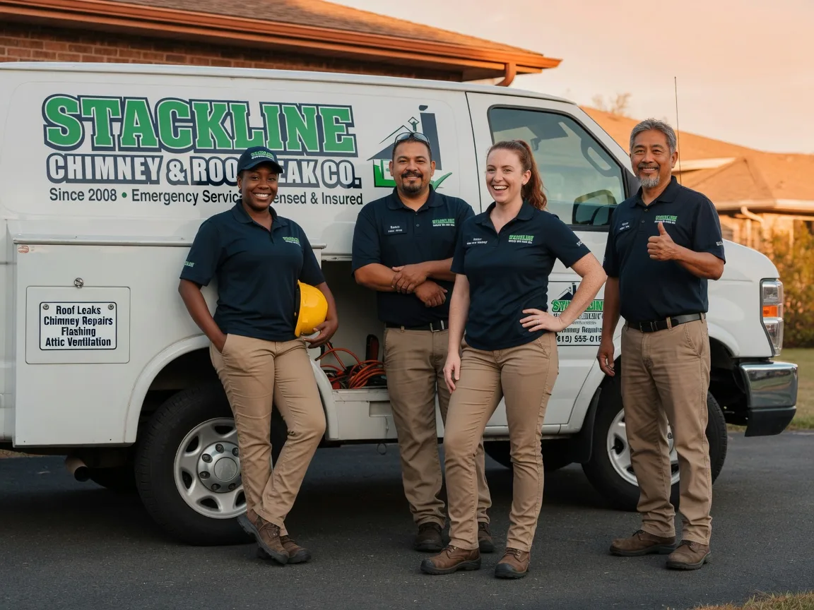 Chimney flashing repair company in Elk Grove, CA